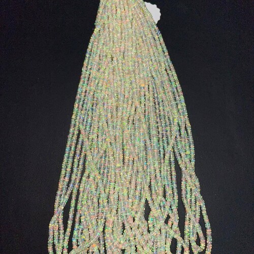 Collier en argent Welo Opal, éthiopien 0,866 ct