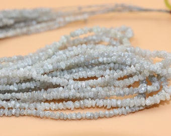 Rough Diamond  Beads  White Diamond  Uncut  Beads   Raw Diamond Beads   Uncut Diamond  Beads  White Diamond Beads