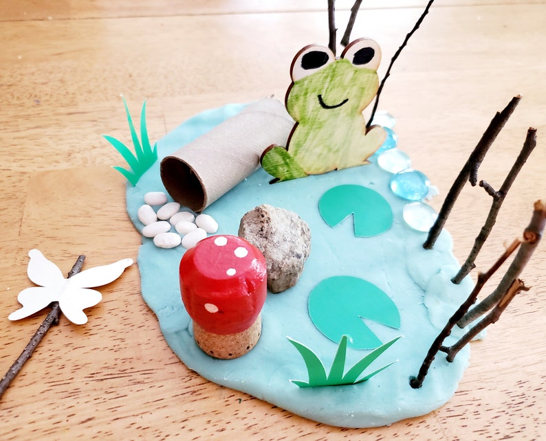 Play Dough Kit for Boys Small World Play Eco Friendly Gift | Etsy