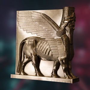 Assyrian Lamassu - 3D Printed - Big Size
