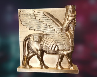 Assyrian Lamassu - 3D Print - Small Size