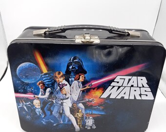 HIGHLY COLLECTIBLE STAR WARS DARTH VADER SUITCASE STYLE TIN UNOPENED 