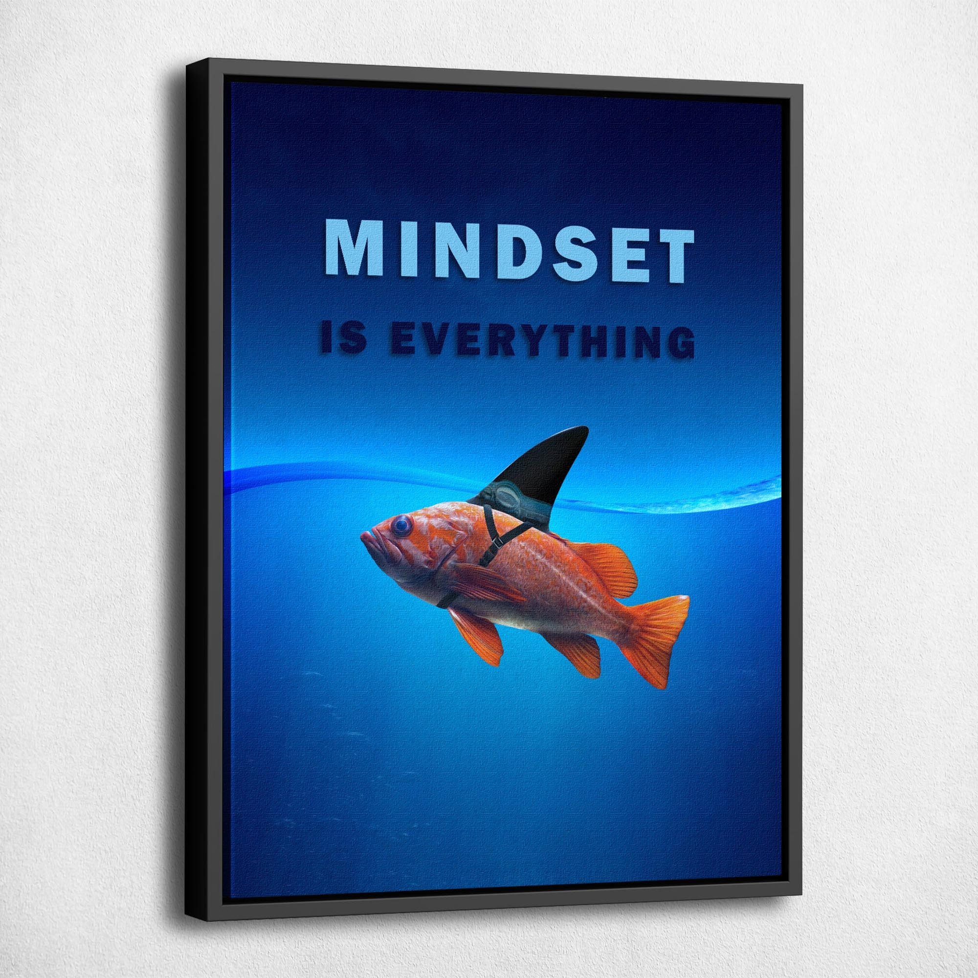 Mindset Is Everything Inspirational Wall Art Posters And | Etsy
