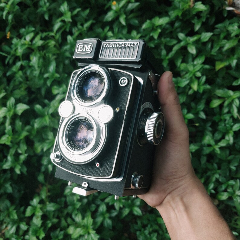 Yashica Mat EM Medium Format Camera, 120mm Film Camera, Vintage Camera