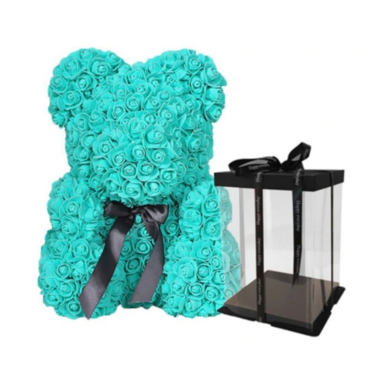 Teddybr Aus Rosen Individuelle Gravur Geschenkbox Notta Teddybr Aus Rosen Individuelle Gravur Geschenkbox Notta