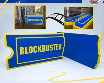 Blockbuster Video Decoration Sign