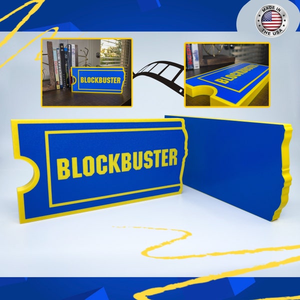 Blockbuster Video Decoratiebord