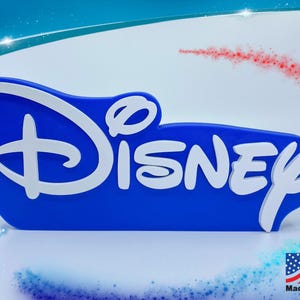 Disney logo bord, kinderkamer plank en feestdecoratie