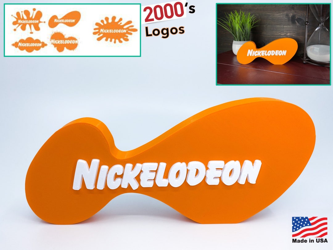 Nickelodeon Logo Decoration Sign Etsy