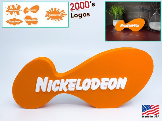 Nickelodeon Logo Decoration Sign Etsy