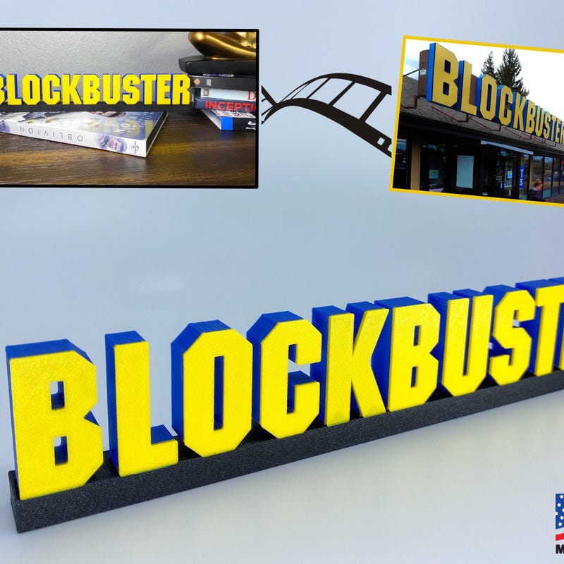 Blockbuster Sign - Etsy