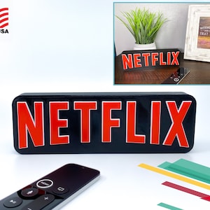 Netflix Decoration Sign