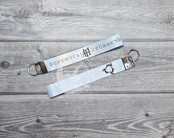 AFI Decemberunderground Keychain FOB Wristlet