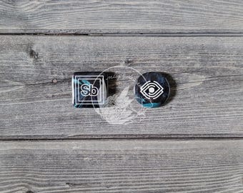 Spiritbox Logo Album Pin Button Sets