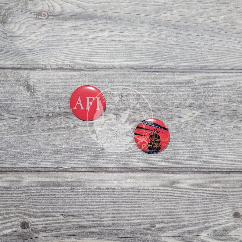 AFI Album Anstecker Buttons Bild 5