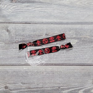 Bad Omens FOE Elastic Hair Tie Bracelets