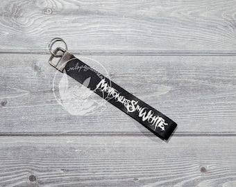 Motionless in White Logo Keychain FOB Wristlet