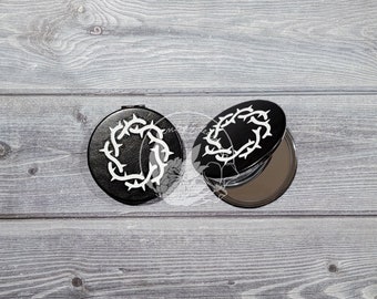 Bad Omens Painted 1X/10X Compact Mirror