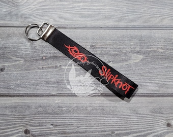 Slipknot Logo Keychain FOB Wristlet