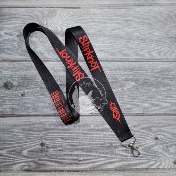 Slipknot Logo and Barcode Lanyard - Etsy