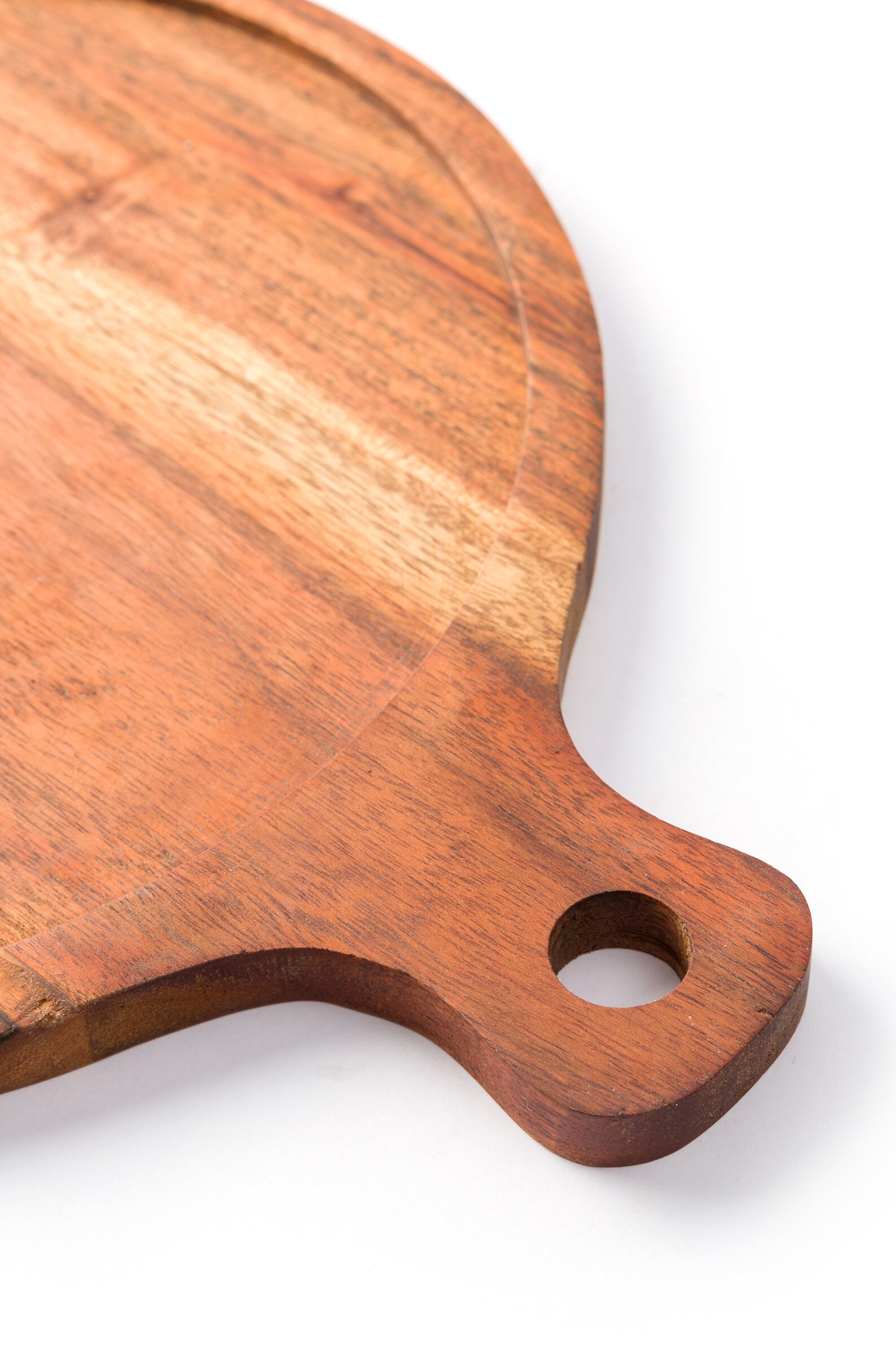 Brotbrett aus Holz Rundes Pizzatablett rustikales | Etsy