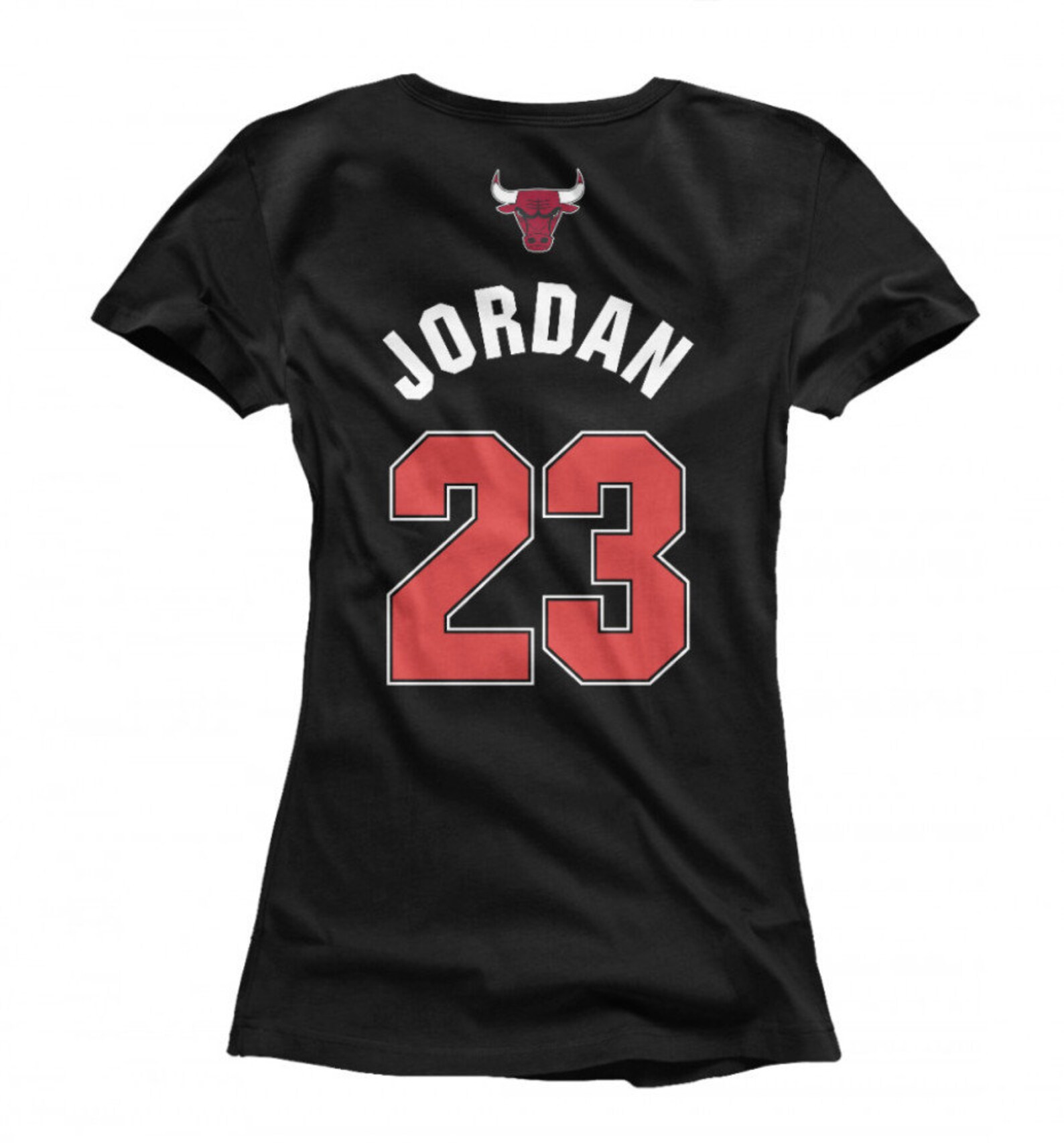 Michael Jordan 23 Bulls TShirt Chicago Bull Jersey Tee Etsy