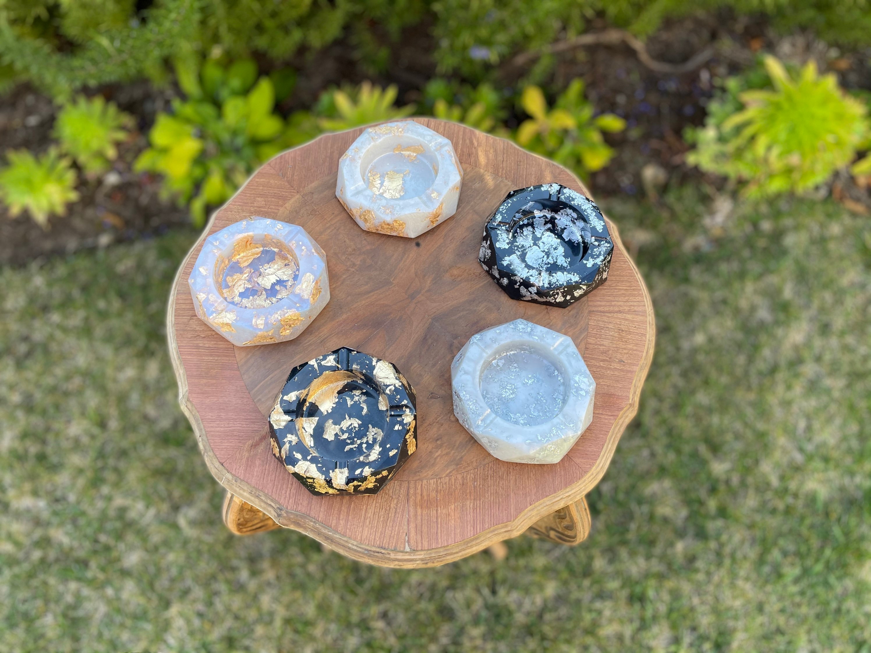 Large Blue Ashtray - Etsy