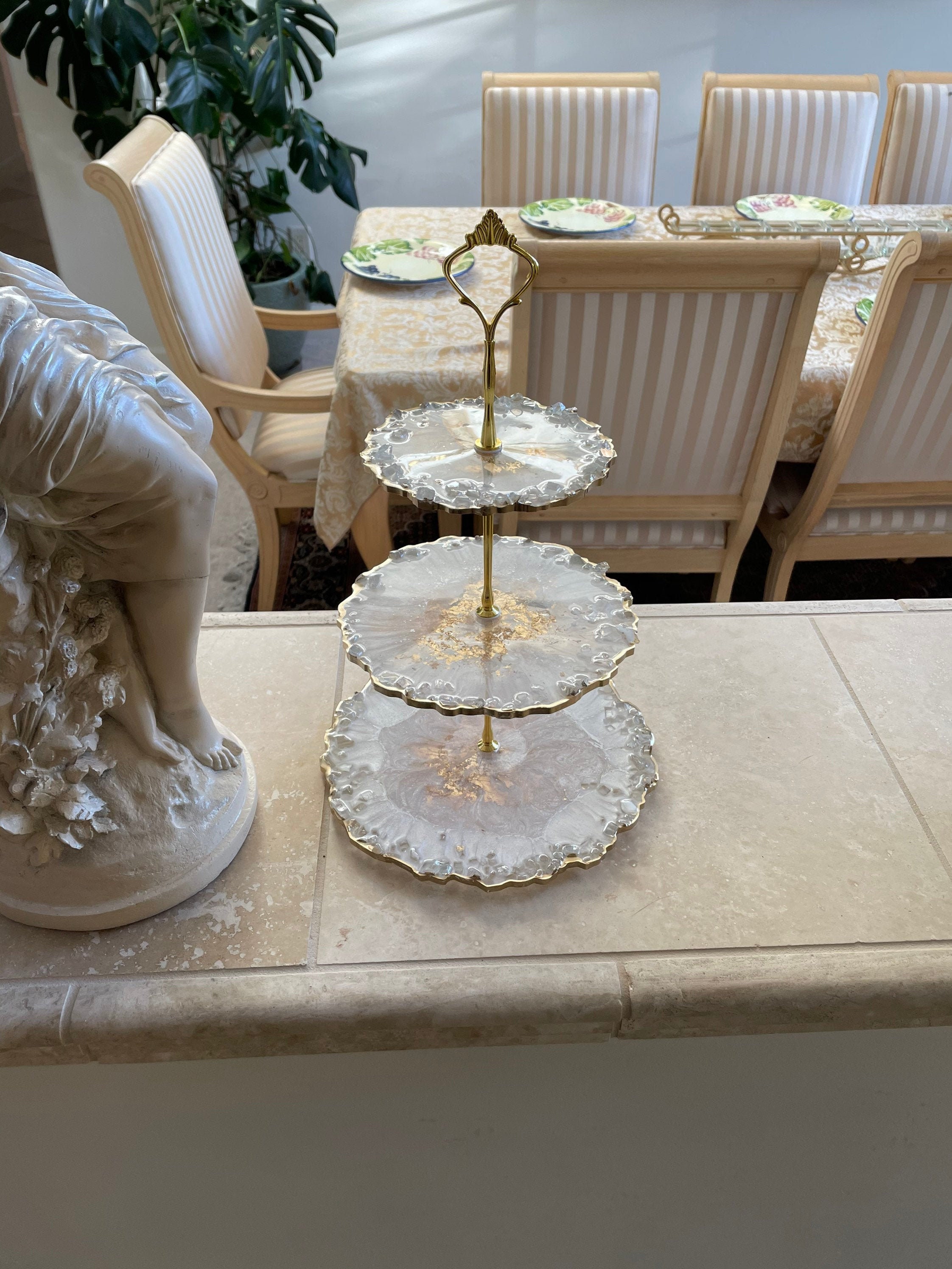 Vintage Three Tier Candy Dish Etsy