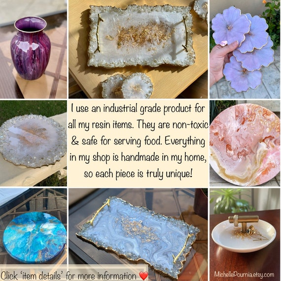 Agate Resin Coasters Kit – Adults and Crafts