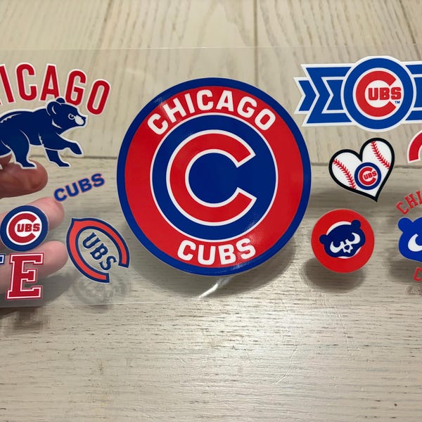 Envoltura de transferencia UV DTF de béisbol de Illinois 1