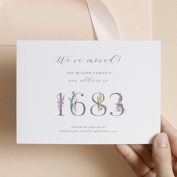 Moving Announcement - Etsy