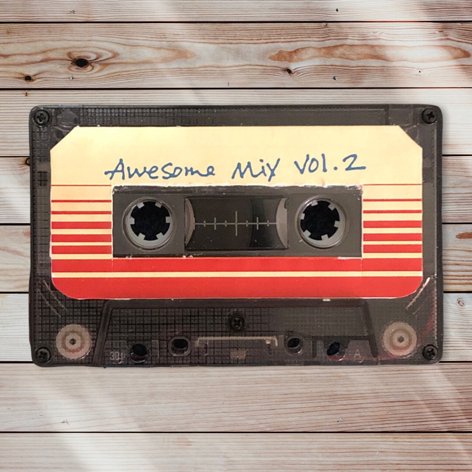 Awesome Mix Vol. 2 Cassette Tape Cassette Music Etsy