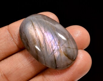 Superb Top Grade Quality 100% Natural Labradorite Oval Shape Cabochon Loose Gemstone For Making Jewelry 40 Ct. 33X21X7 mm SA-3643