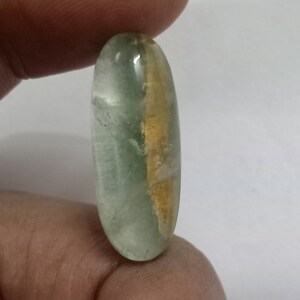 Natural Lodolite Quartz Or Real Garden Quartz Top Quality Cabochon Oval Shape Cabochon Gemstone For Making Jewelry,15 Ct,26X10X7 mm,SA-2417