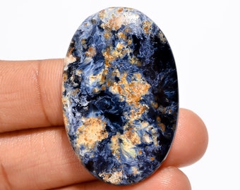 Exclusive Top Grade Quality 100% Natural Pietersite Oval Shape Cabochon Loose Gemstone For Making Jewelry 53 Ct. 40X26X6 mm SA-3682