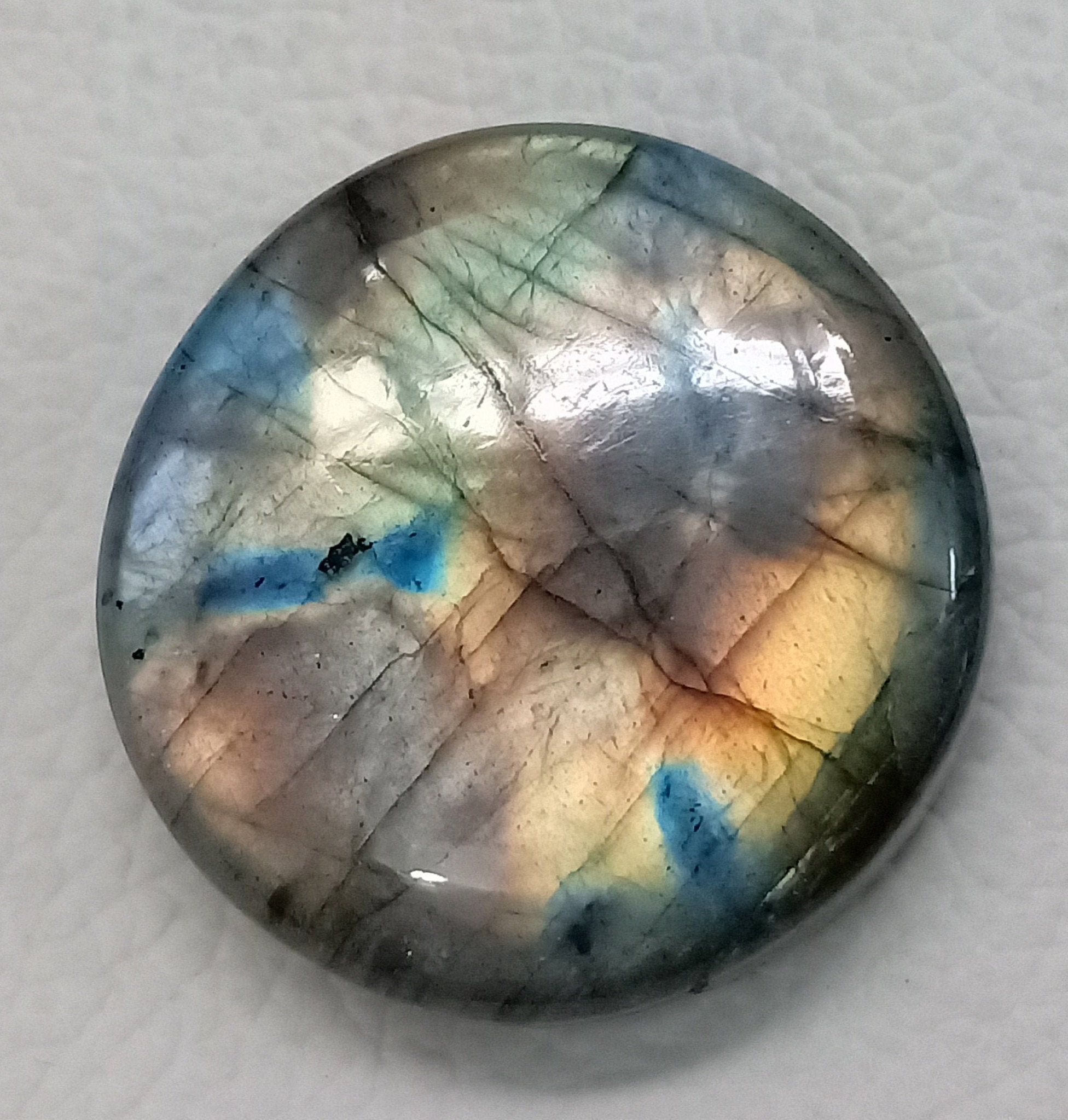 Natural Labradorite Multi Color Very Nice Round Shape Best A Etsy