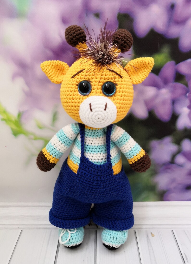 Knitted giraffes handmade giraffes amigurumi toys baby gift Etsy
