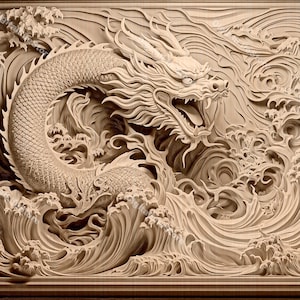 File di incisione laser Dragon 3d Illusion con impostazione Glowforge, file di taglio laser di file di incisione Dragon Glowforge