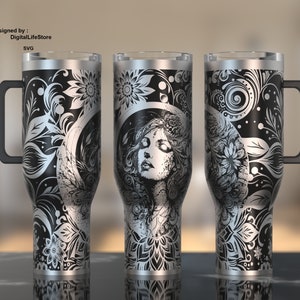 40 oz lasergegraveerd volledig omslagontwerp voor voor laser roterende machine, beker svg-ontwerp, graveerontwerp, beker lasergesneden ontwerp