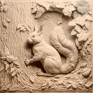 squirre 3d Illusion laser engraving files with glowforge setting ,squirre engraving file laser cut files