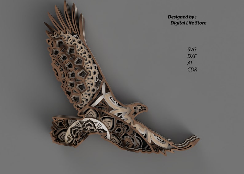 Download Eagle Mandala Laser Cut Files Eagle Multilayered Mandala Laser Cut Files Cnc Laser Cut Vector Cnc Router File Laser Cut Mandala Files Blueprints Patterns Craft Supplies Tools Locnuocxanh Vn