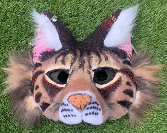 Katzen Therian/Cosplay Maske