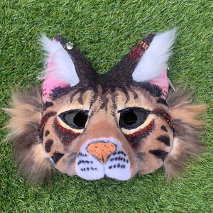 Máscara de gato therian/cosplay