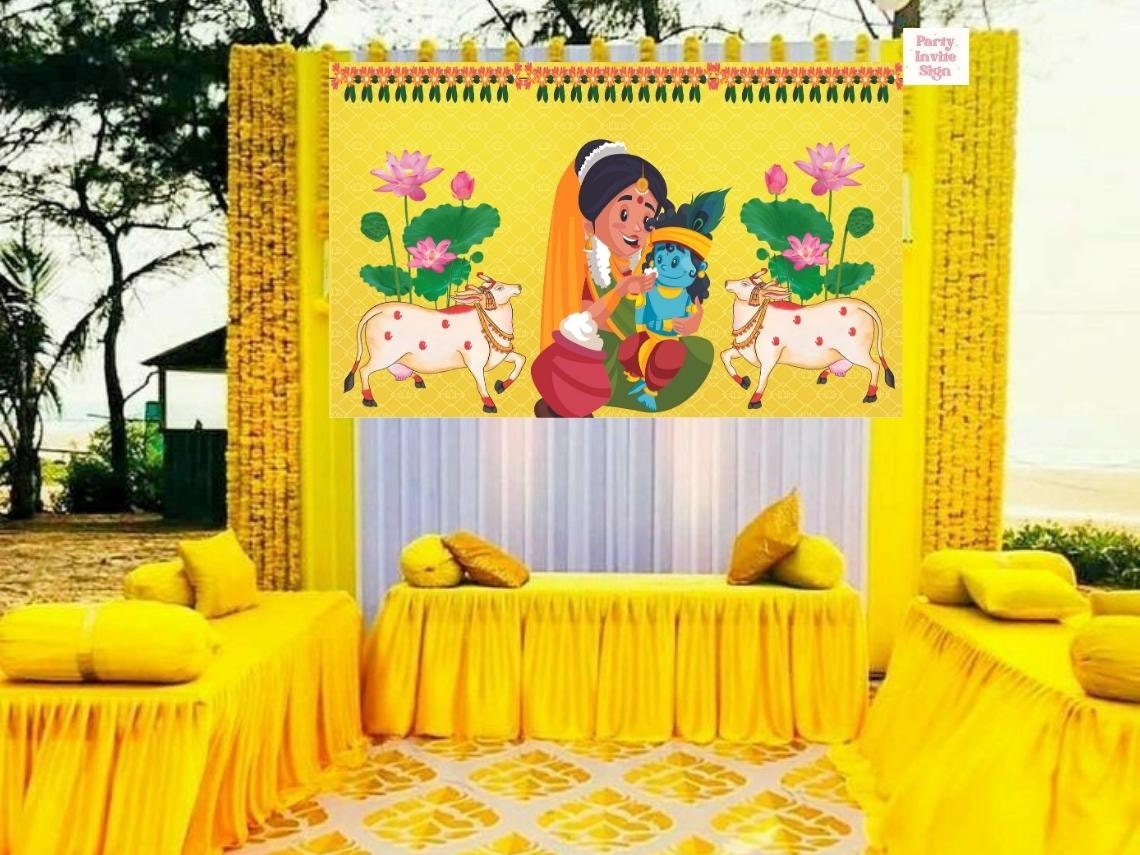 Annaprashan Sign & Rice Ceremony Sign, Annaprasan Sign as First Rice ...