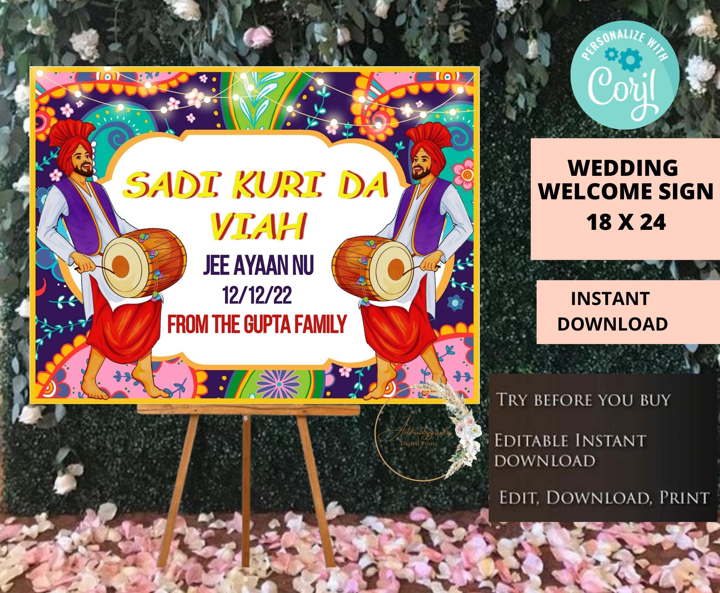 Sadi Kuri Da Viah as Sade Munde Da Viah Viah Wala Ghar as - Etsy Australia Sadi Kuri Da Viah as Sade Munde Da Viah Viah Wala Ghar as - Etsy Australia