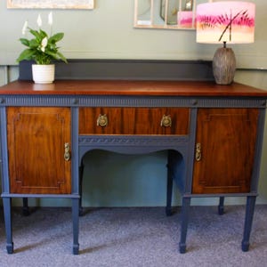 Antique Mahogany Buffet Sideboard