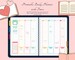 Printable Daily Weekly Hourly Planner with Times, Hourly Planner, Weekly Schedule, To-Do List, Notes, A4 & US Letter Sizes 