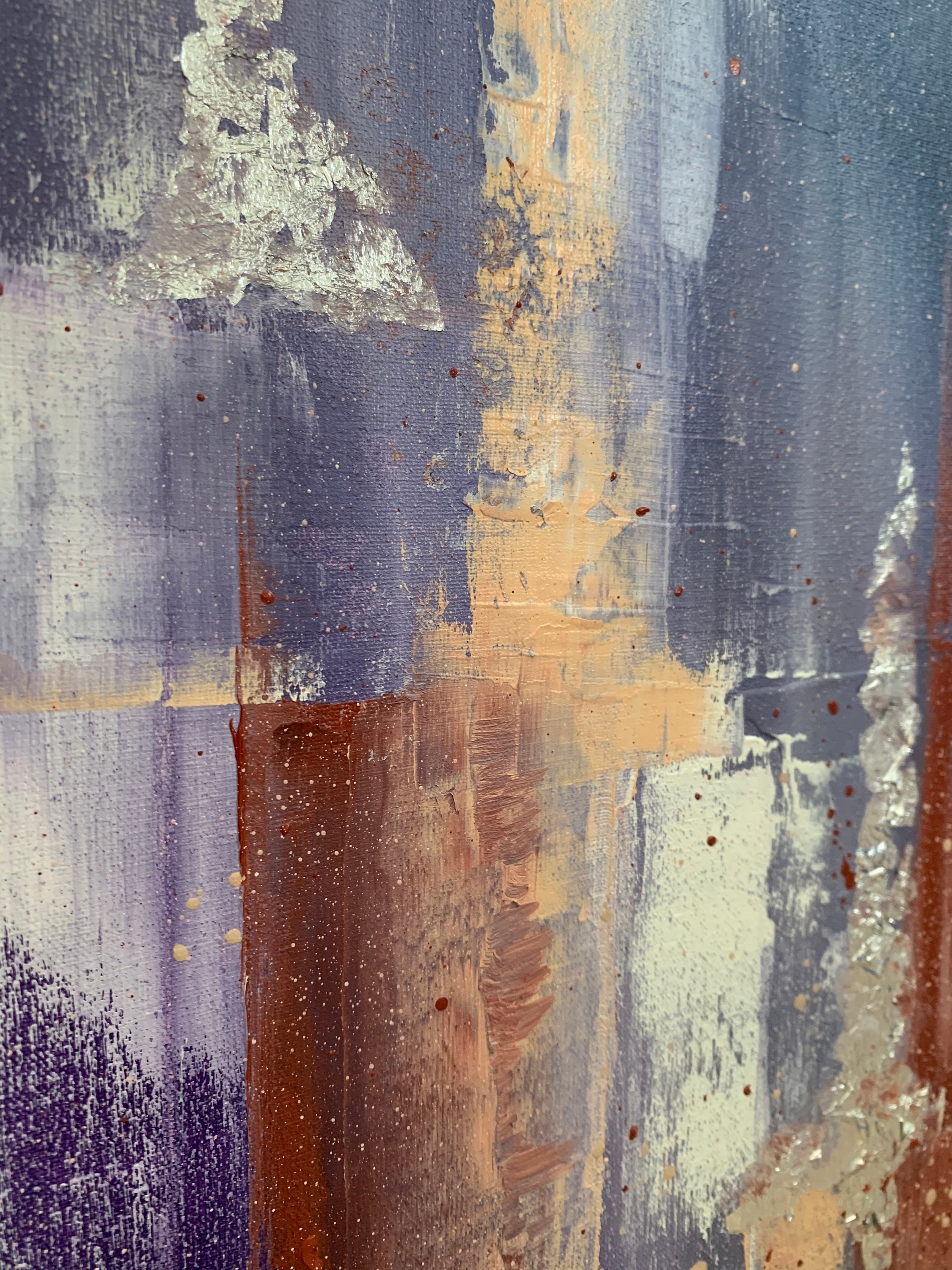 Abstract oil painting Etsy