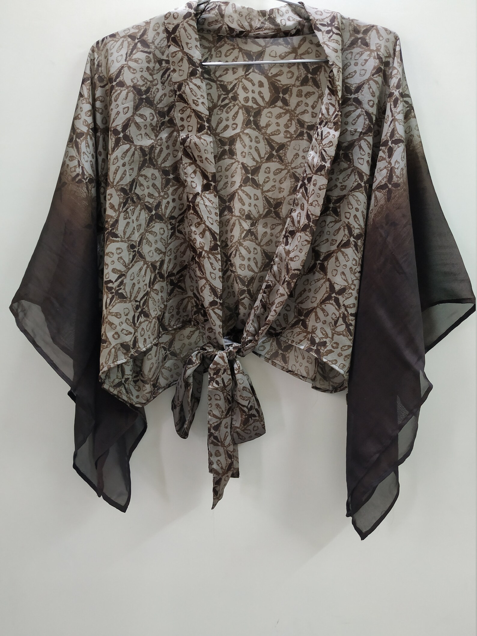 Sleeveless Kimono Top Festival Clothing Vintage Upcycled Etsy