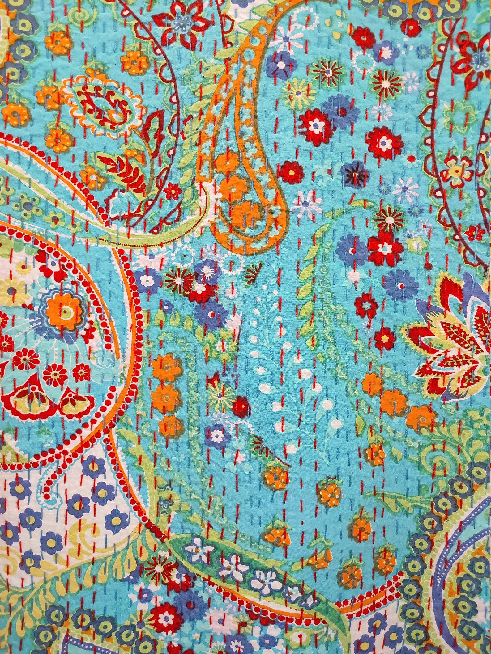Indian Kantha Quilt Kantha Quilt Kantha Throw Indian Etsy